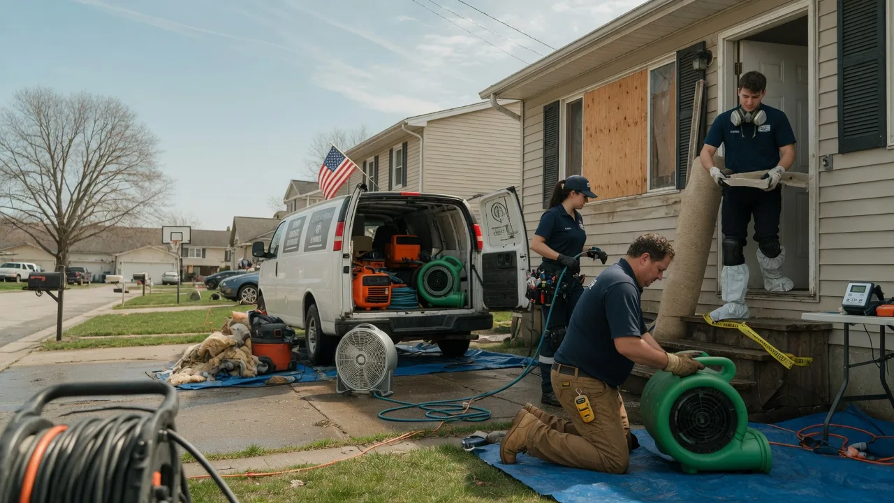Water Damage Restoration in Newcastle, ME near me
